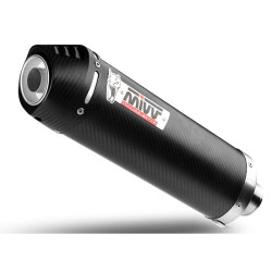 Silencieux homologué Mivv OVAL Carbone (E.004.LEC) BENELLI TRK 502 X