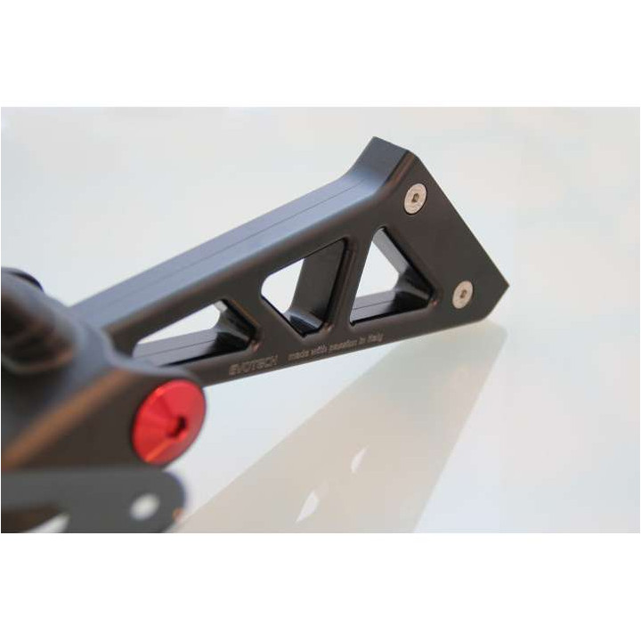 Support de plaque Evotech (ESTR-0802) DUCATI 848/1098/1198
