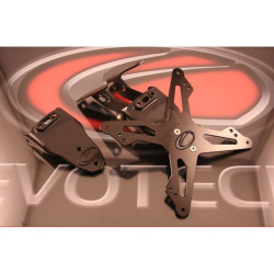 Support de plaque Evotech (ESTR-1001) APRILIA RSV 1000/TUONO 2