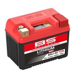 BS BSLI-02 MAX Lithium battery - YTX4L/YTX5L/YTZ5S/YTZ6S/YTZ7S/YTZ8V