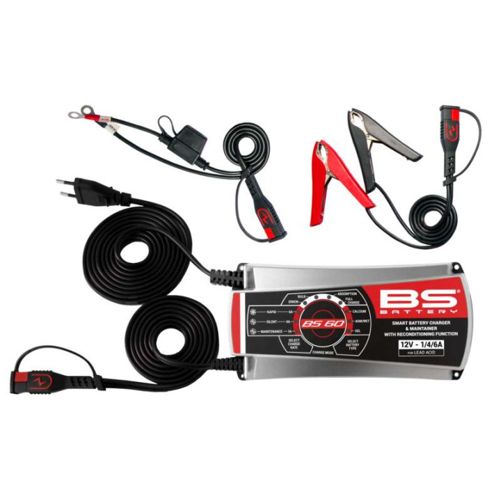Chargeur de batterie BS BS60 12V 1/4/6A