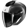 Casque moto Shark RS JET CARBON SKIN NOIR/BLANC
