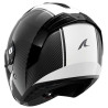 Casque moto Shark RS JET CARBON SKIN NOIR/BLANC