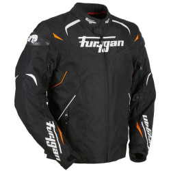 Blouson moto Furygan NARVAL Noir/Orange