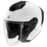Casque moto Shark RS JET BLANK BLANC