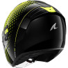 Casque moto Shark RS JET STRIDE NOIR/JAUNE