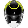Casque moto Shark RS JET STRIDE NOIR/JAUNE