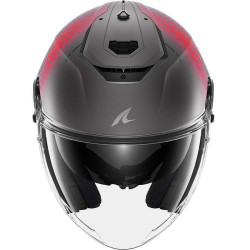 Casque moto Shark RS JET STRIDE ARGENT MAT/VIOLET 2