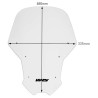 WRS STANDARD bubble (HO026) Honda CRF1100L Adventure Sports