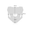 Bulle WRS SPORT (HO071) Honda CRF1100L Africa Twin 24-