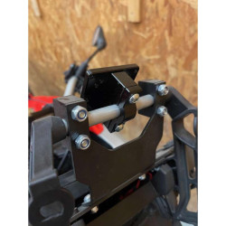Support alu barre 22mm pour GPS/téléphone/tablette 2