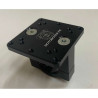 Support alu barre 22mm pour GPS/téléphone/tablette