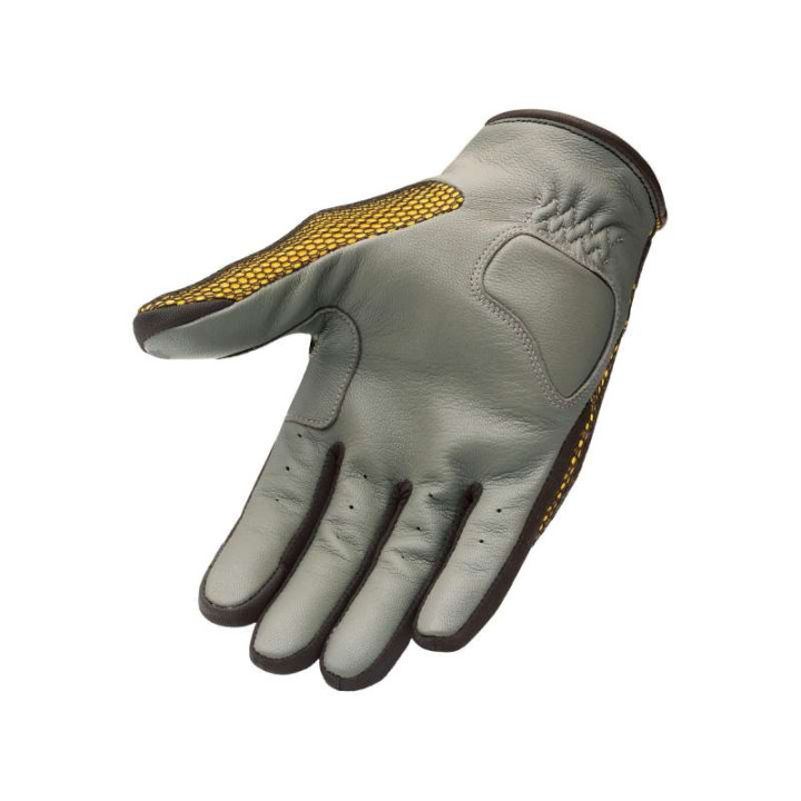 Gants moto été Tucano Urbano EDEN MESH Noir/Jaune