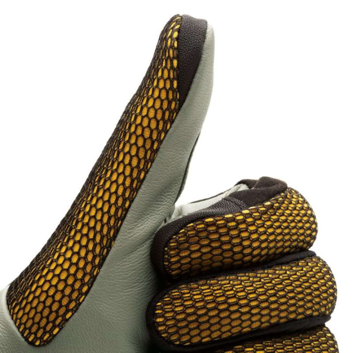 Gants moto été Tucano Urbano EDEN MESH Noir/Jaune