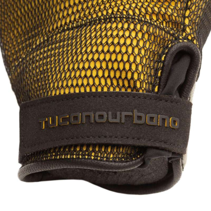 Gants moto été Tucano Urbano EDEN MESH Noir/Jaune