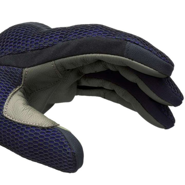 Gants moto été Tucano Urbano EDEN MESH Noir/Bleu