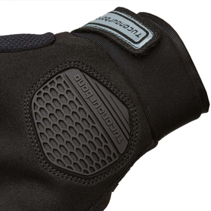 Tucano Urbano SGOMMA summer motorcycle gloves Black
