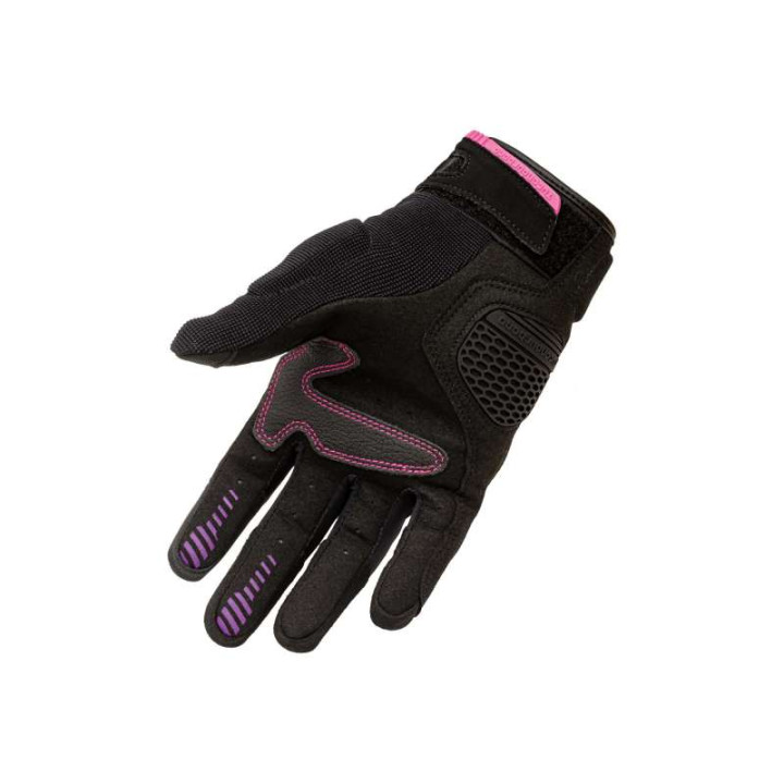 Gants moto femme Tucano Urbano LADY STACCA Noir/Violet