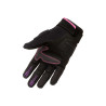 Gants moto femme Tucano Urbano LADY STACCA Noir/Violet