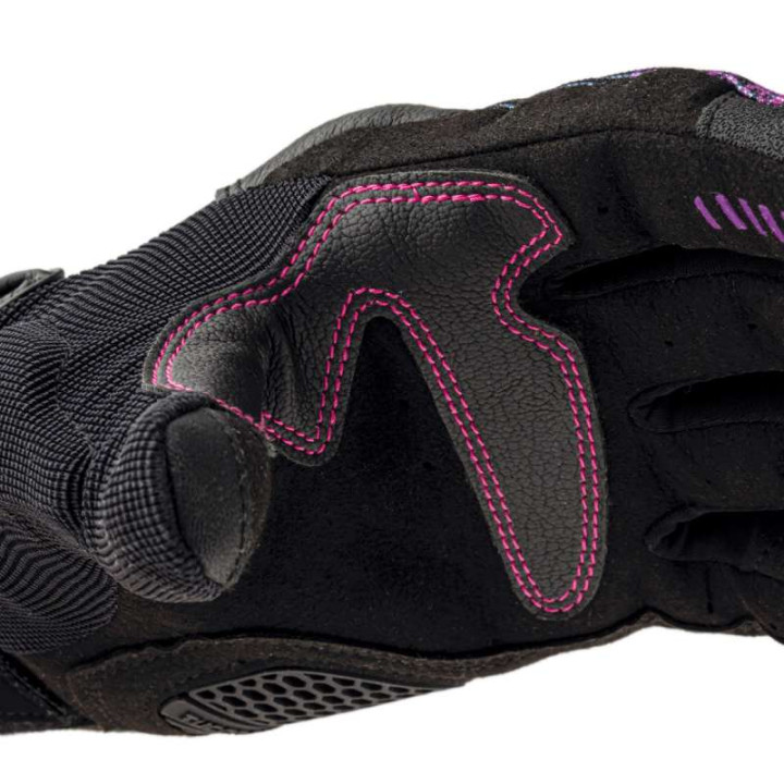 Gants moto femme Tucano Urbano LADY STACCA Noir/Violet