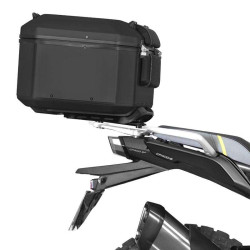 Shad TERRA TR55 PURE BLACK top case kit + bracket (C0MT43ST) CF MOTO 450 MT