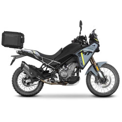 Kit top case Shad TERRA TR55 PURE BLACK + support (C0MT43ST) CF MOTO 450 MT 2