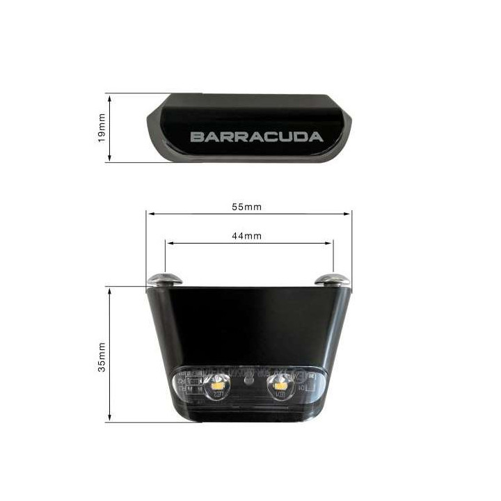 Barracuda led plate lighting