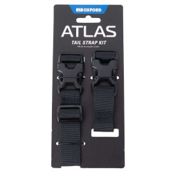 Kit de sangles arrière Oxford Atlas Noir