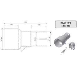 Raccord Mivv Inox (00.73.KU.00002) 55-35 mm 2