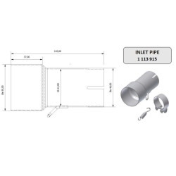Raccord Mivv Inox (00.73.KU.00005) 55-44 mm 2