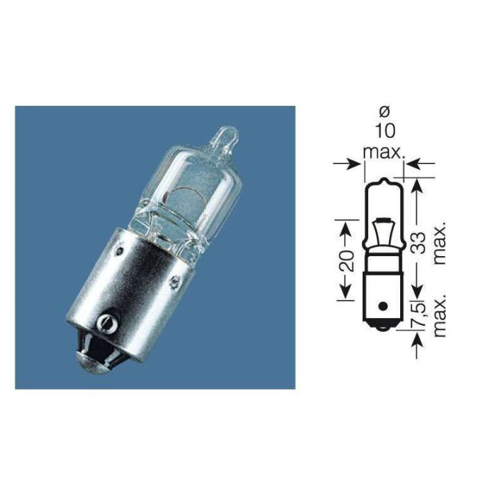 OSRAM H21W BAY9S flasher bulb