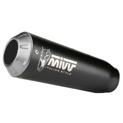 Silencieux de rechange droit Mivv X-M1 Inox noir (00.73.KU.001.SC4B)