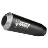 Silencieux de rechange droit Mivv X-M1 Inox noir (00.73.KU.001.SC4B)