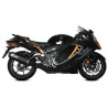 Approved mufflers (x2) Mivv SPEED EDGE Titanium black (S.060.LRTB) Suzuki GSX1340R HAYABUSA 21-