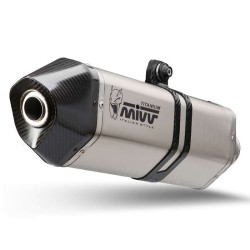 Approved mufflers (x2) Mivv SPEED EDGE Titanium (S.060.LRT) Suzuki GSX1340R HAYABUSA 21-