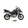 Mivv-approved SPEED EDGE Inox muffler (E.004.LRX) BENELLI TRK 502 X 18-