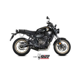 Ligne complète Mivv HR-1 Inox noir (Y.077.LH1BA) Yamaha XSR700 2