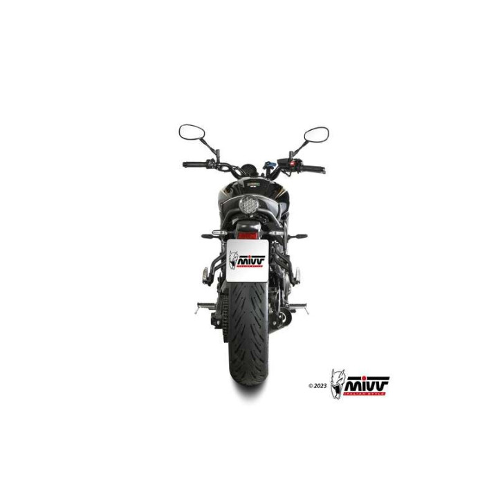 Complete line Mivv HR-1 Stainless steel black (Y.077.LH1BA) Yamaha XSR700