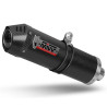 Silencieux homologués (x2) Mivv OVAL Carbone Honda Varadero 1000 03-