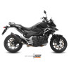 Silencieux homologué Mivv SUONO Inox Noir HONDA NC700/750 INTEGRA
