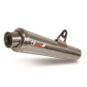Silencieux homologué Mivv X-CONE Inox Kawasaki ER-6N/F 06-11 VERSYS 650 06-14