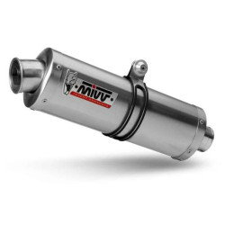 Mivv OVAL stainless steel approved muffler Yamaha FZS600 FAZER