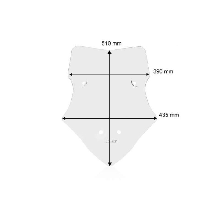 WRS STANDARD PLUS bubble (DU032) Ducati Multistrada V4/S/SPORT/RALLY