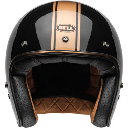 Casque moto Bell CUSTOM 500 Rally Gloss Black Bronze 2