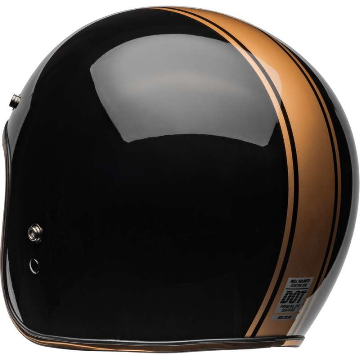 Casque moto Bell CUSTOM 500 Rally Gloss Black Bronze