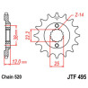 Sprocket JT 15 teeth pitch 520 type 495 Ducati 750