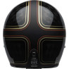 Casque moto Bell CUSTOM 500 Carbon RSD Checkmate Matte Gloss Black/Gold