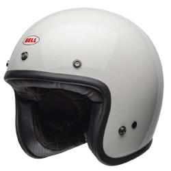 Casque moto Bell CUSTOM 500 Gloss Vintage White