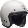 Bell CUSTOM 500 Gloss Vintage White motorcycle helmet