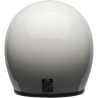 Bell CUSTOM 500 Gloss Vintage White motorcycle helmet